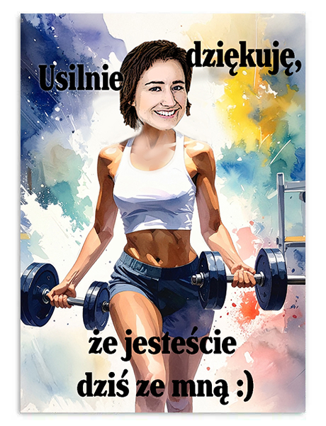 Naklejka Urodziny Siłaczka 1 (kpl 12 szt.) Pastelowy