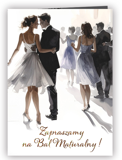 Zaproszenie Studniówka Zabawa4